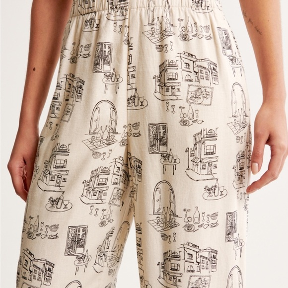 Abercrombie & Fitch Linen-Blend Pants - Picture 4 of 10